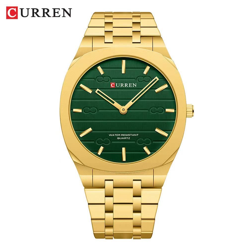 CURREN/Karui 8444 Ultra - Thin Waterproof Square Watch, Business Personality Wristwatch, Men's Watch, Women's Watch