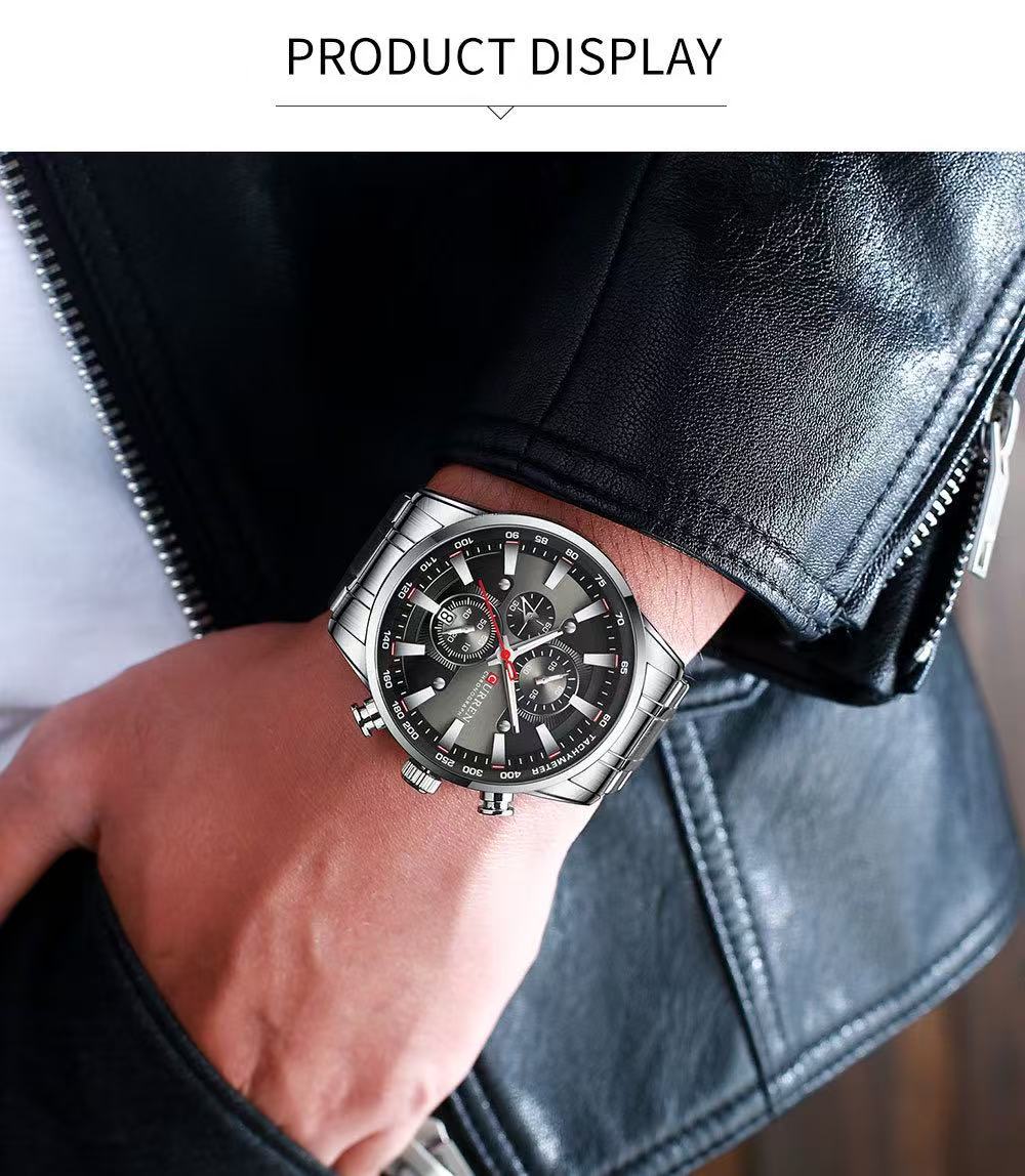 CURREN/Karuien 8351 Men's Six - Hand Multi - Functional Quartz Watch, Waterproof Round Calendar Wristwatch, First - Class Quality, First - Class Service