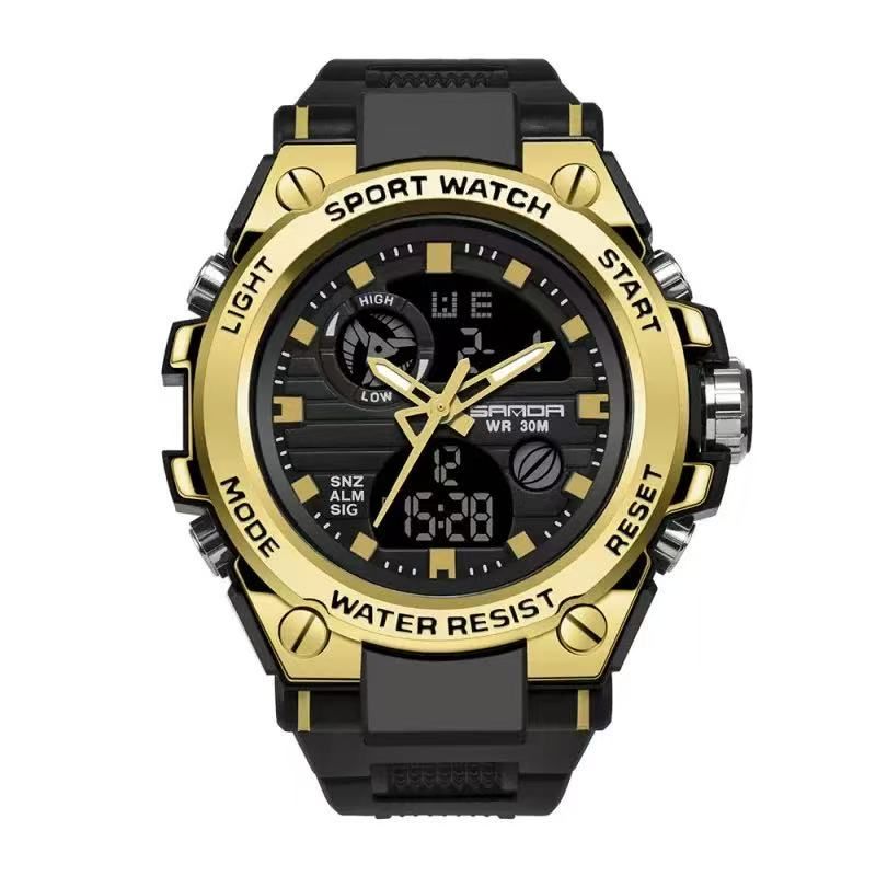 SANDA 739 Multi - functional Waterproof Electronic Sports Watch, a Hot - selling Watch with Sports Style