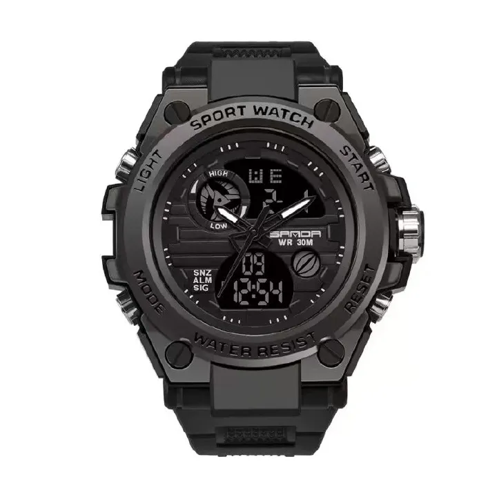 SANDA 739 Multi - functional Waterproof Electronic Sports Watch, a Hot - selling Watch with Sports Style