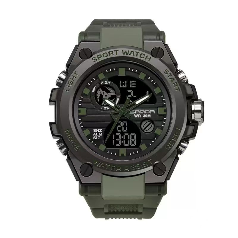SANDA 739 Multi - functional Waterproof Electronic Sports Watch, a Hot - selling Watch with Sports Style