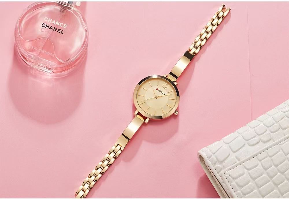 CURREN/Car瑞恩 9012 Ladies' Waterproof Watch Casual Fashion Wristwatch Fashion Watch Women's Watch