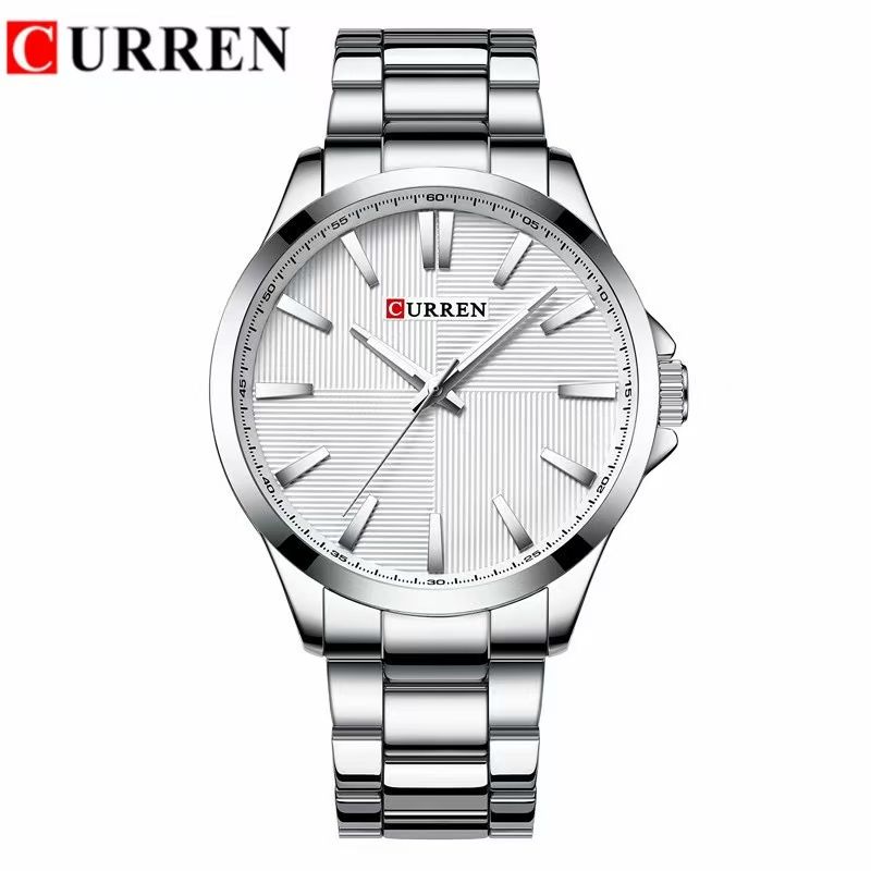 CURREN 8322 Waterproof Large Dial Watch, Men's Casual Fashion Watch, Large Dial Wristwatch, Movement Adopts Japan Seiko PC32