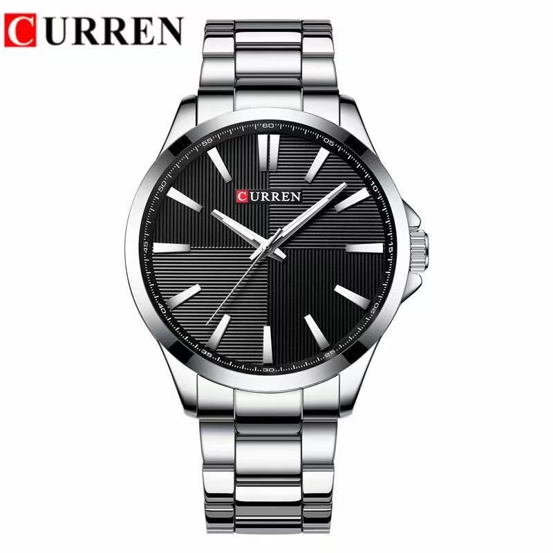 CURREN 8322 Waterproof Large Dial Watch, Men's Casual Fashion Watch, Large Dial Wristwatch, Movement Adopts Japan Seiko PC32
