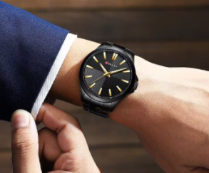 CURREN 8322 Waterproof Large Dial Watch, Men's Casual Fashion Watch, Large Dial Wristwatch, Movement Adopts Japan Seiko PC32