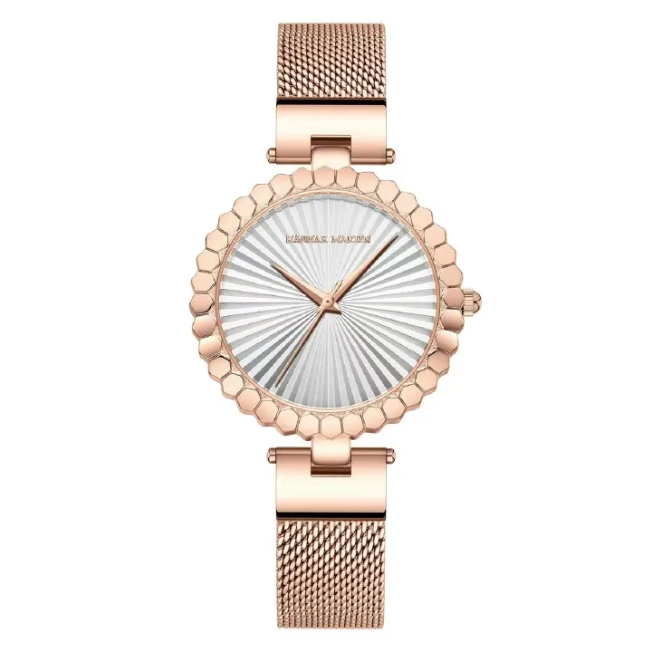 2025 New Hannah Martin 1571 Japanese Movement Waterproof Fashion Minimalist Niche Ladies' Quartz Watch With Japanese Movement
