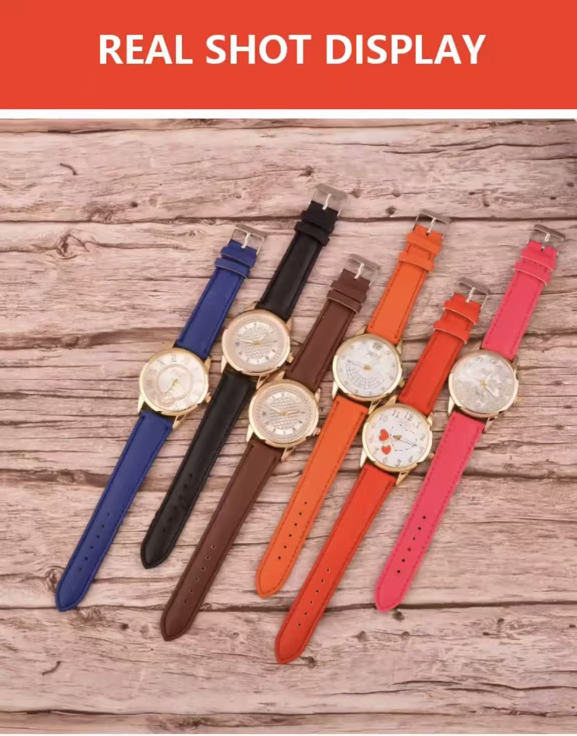 3Pcs/Set Ladies Fashion Temperament Wallet + Watch + Ear Stud Gift Box Gift Set, Festival Gift for Gifting