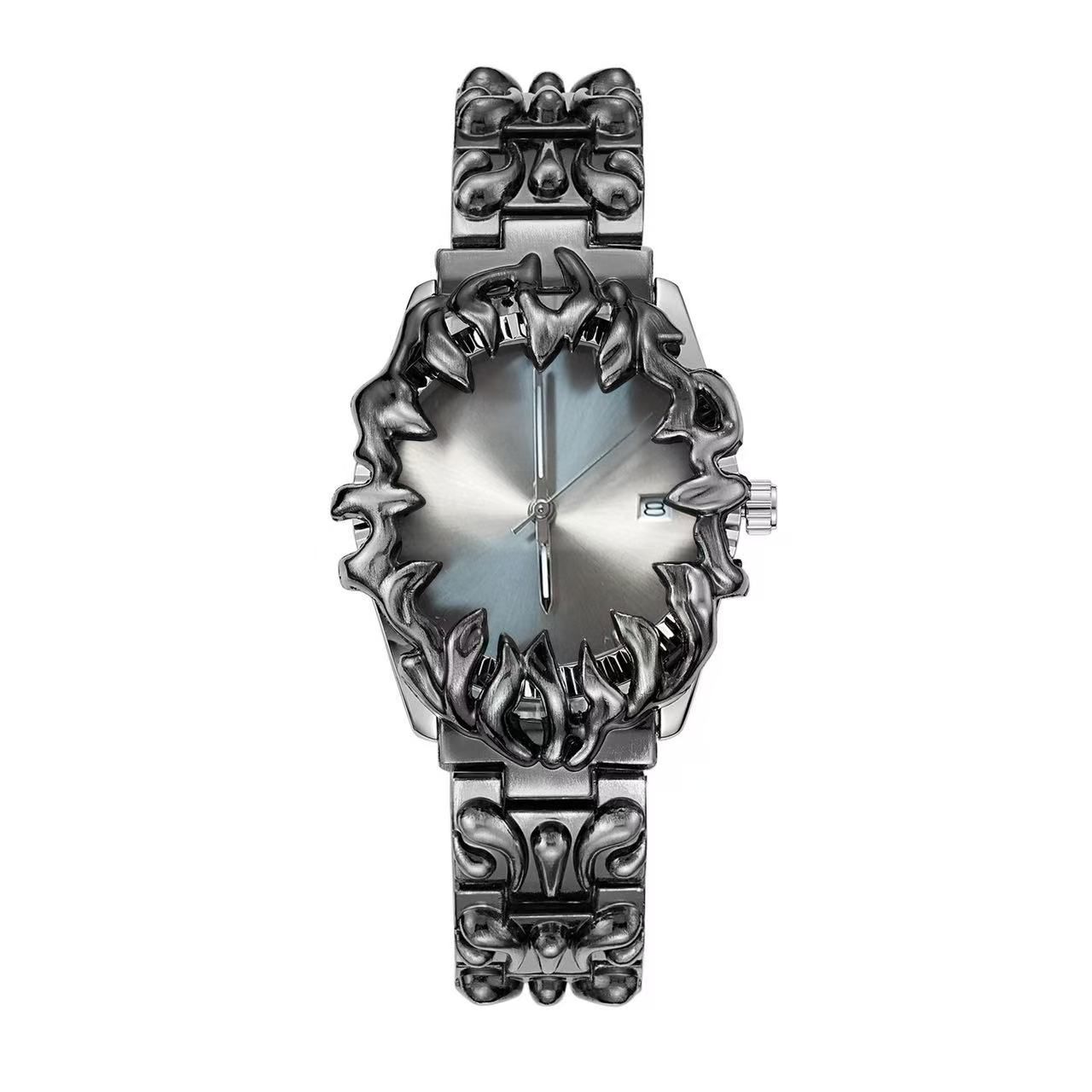 Fashionable European And American Claw Men's Watch, Style Retro European And American Watch, Irregular Claw High-End Hip-Hop Watch