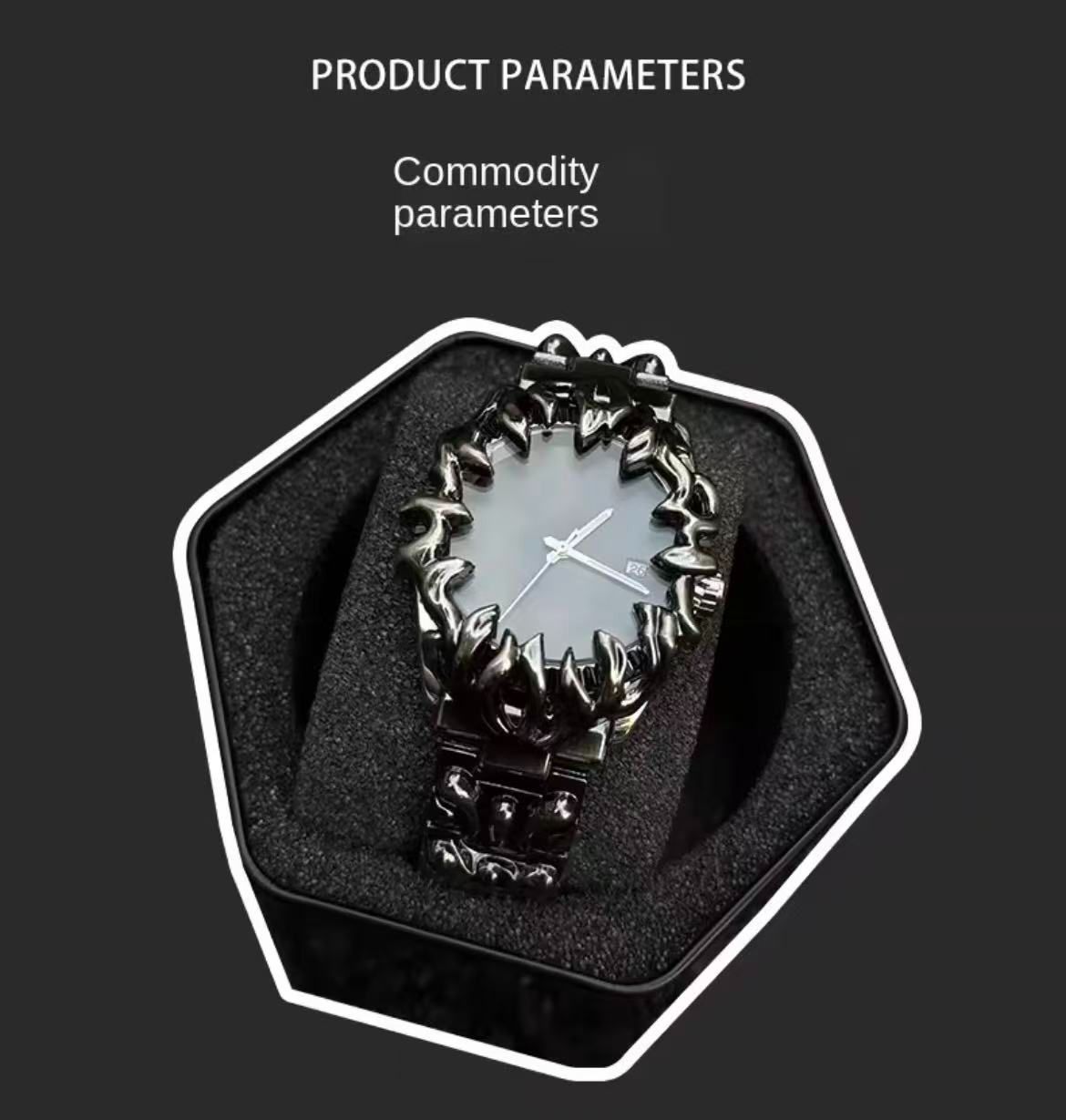 Fashionable European And American Claw Men's Watch, Style Retro European And American Watch, Irregular Claw High-End Hip-Hop Watch