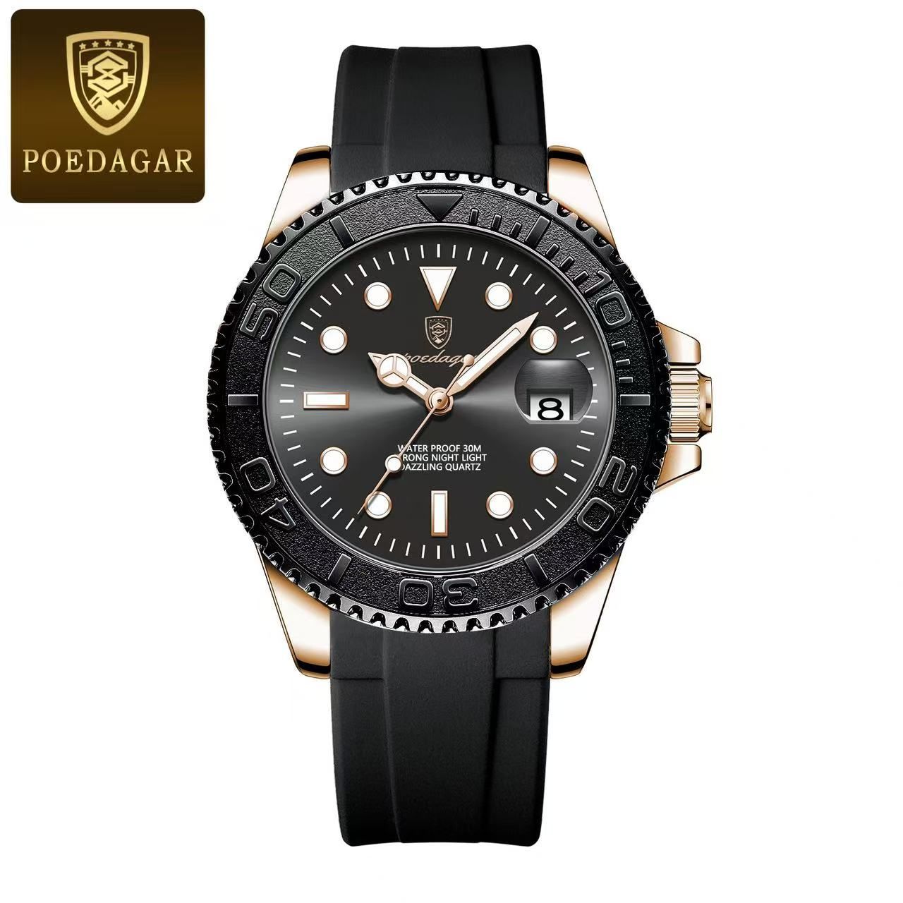 New Poedagar 680 New Fashion Luxury Men Wristwatch Waterproof Luminous Quartz Watches Stainless Steel Watch
No reviews yet
