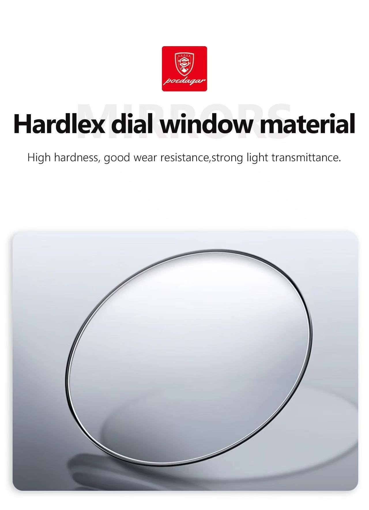 POEDAGAR 930 New Luxury Ultra-thin 40mm Men's Quartz Watches Waterproof Luminous Leather Strap Men Watch