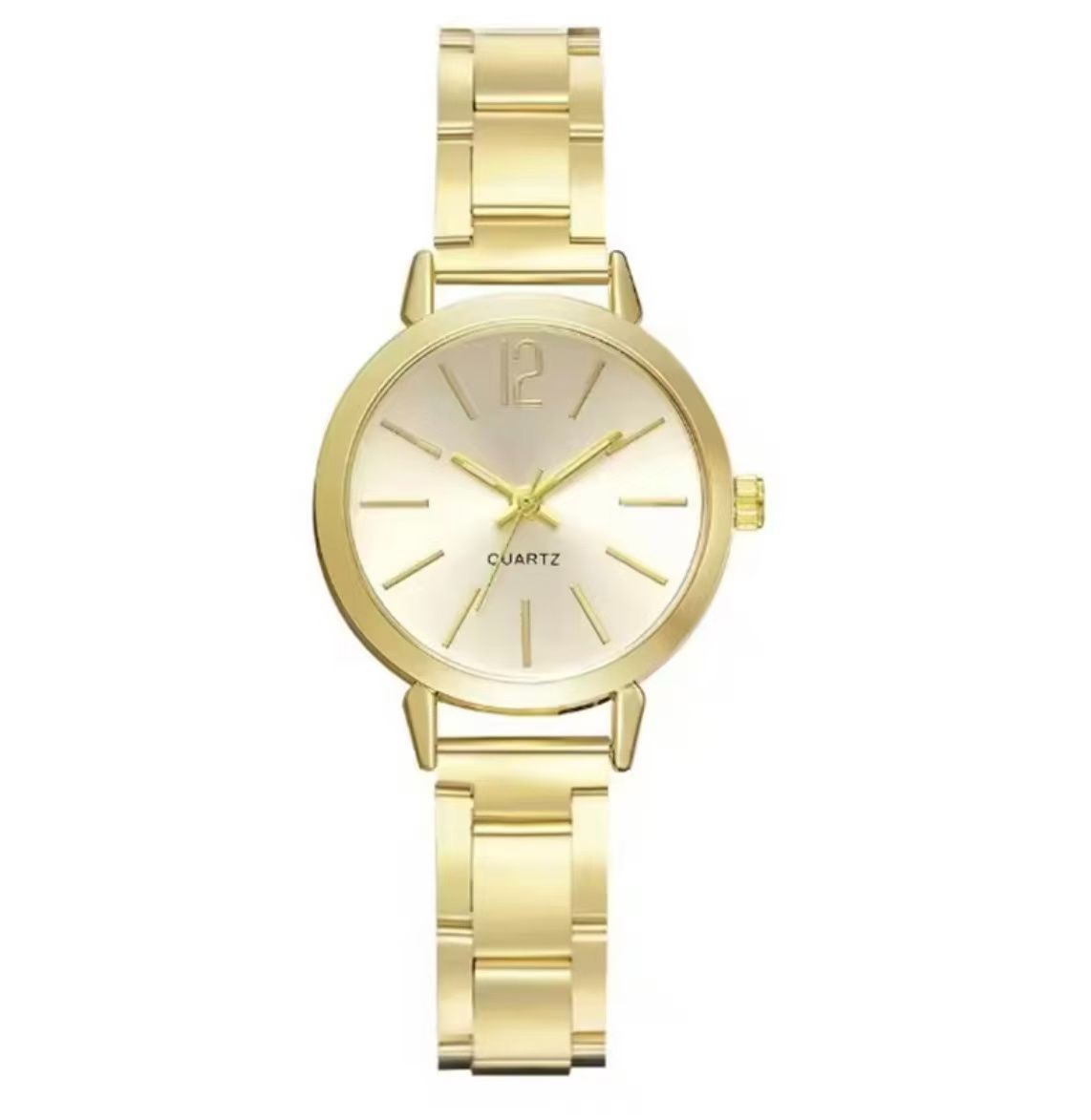 2pcs Set Women Quartz Watch With Bracelet Fashion Ladies Watches With Bracelet Set