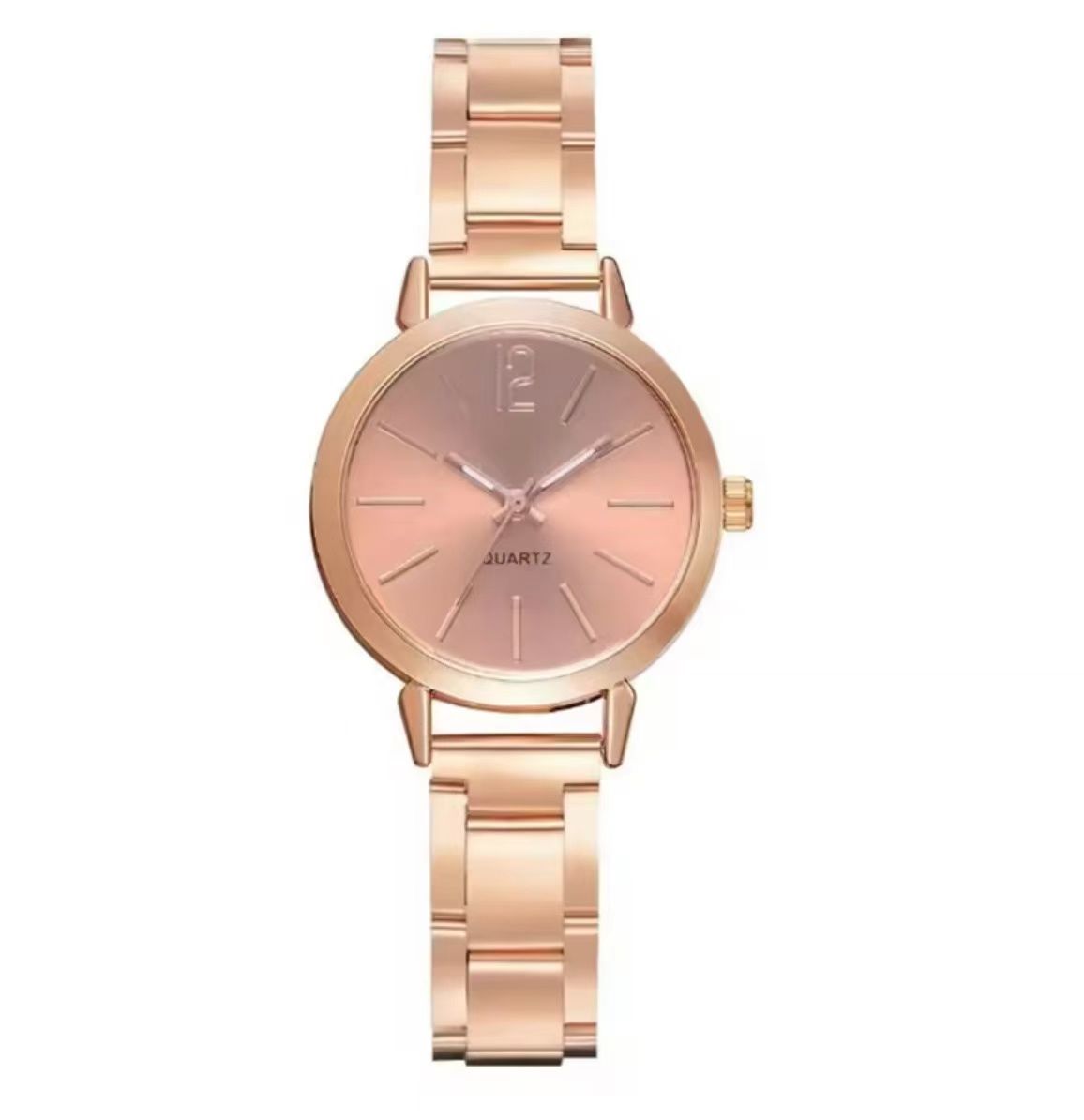 2pcs Set Women Quartz Watch With Bracelet Fashion Ladies Watches With Bracelet Set