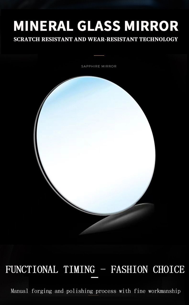 BINBOND B4143 New Rectangular Men's Stainless Steel Band Simple Sports Outdoor Calendar Quartz Watch Waterproof Wristwatch