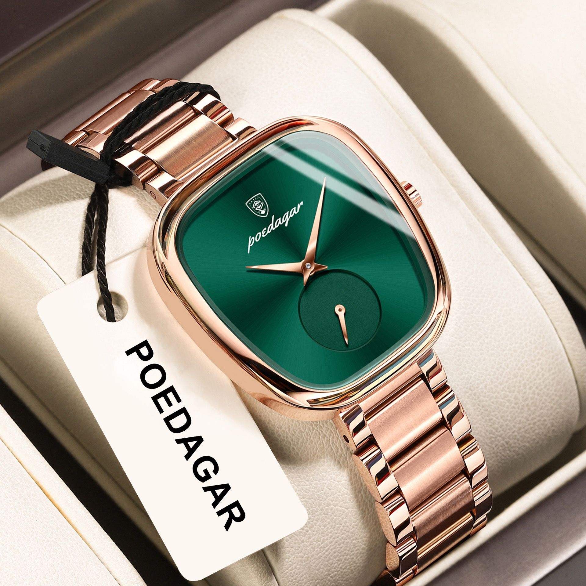 Poedagar 783 Luxury Ladies Watch Accessories Watch Waterproof Stainless Steel Bracelet Quartz Watches for Women