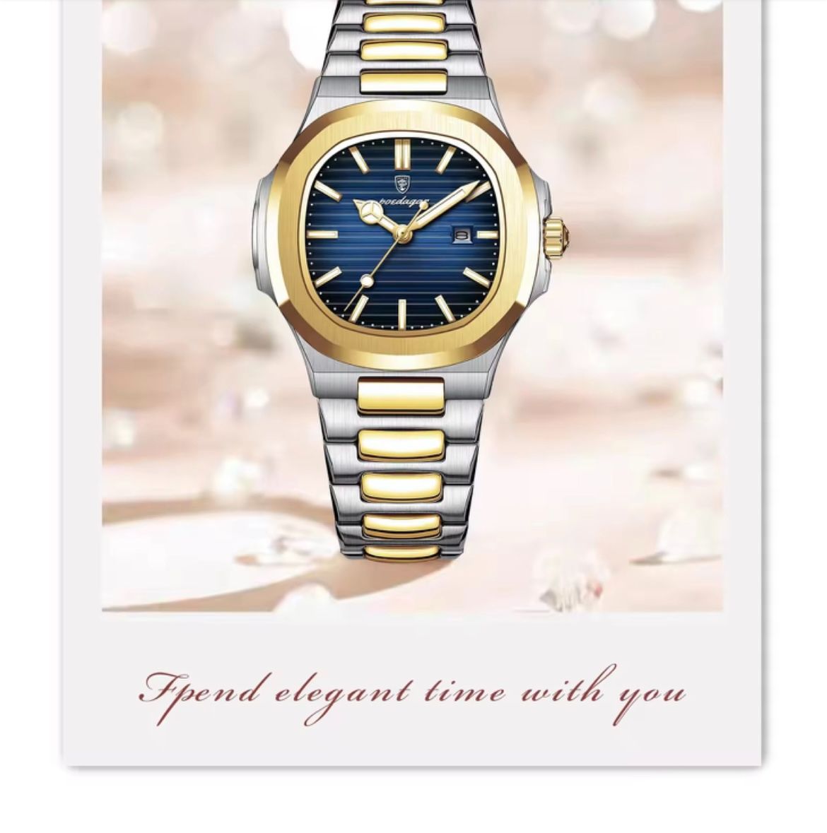 POEDAGAR 789 Women Leisure Quartz Watches Luminous Hands Night Light Fashion Stainless Steel Ladies Watch for Montre Femme Reloj