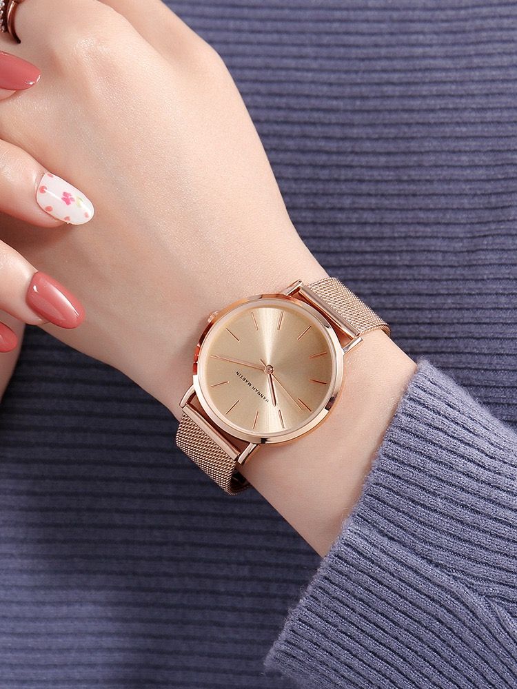 CC36 Hannah Martin Luxury Quartz Watch Waterproof Lady Original Brand Women Wristwatch with Bracelet for Girl Montre Femme Reloj