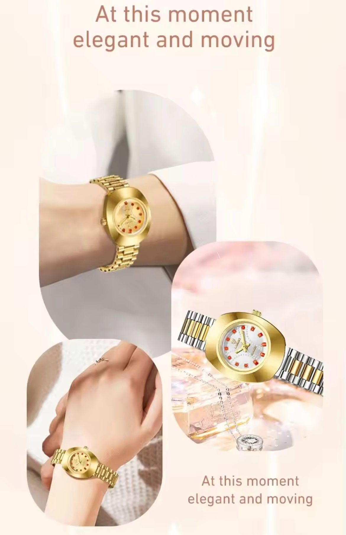 SKMEI  L1021 LIEBIG Montres De Luxe Custom Stainless Steel Wrist Gold Japan Movement Watches Luxury Quartz Orologi Men Watcho Uomo