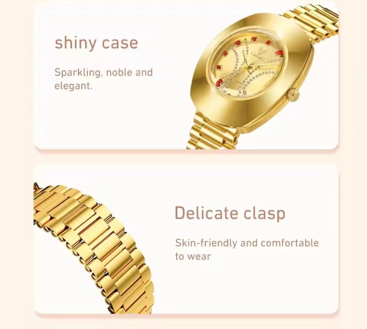 SKMEI  L1021 LIEBIG Montres De Luxe Custom Stainless Steel Wrist Gold Japan Movement Watches Luxury Quartz Orologi Men Watcho Uomo