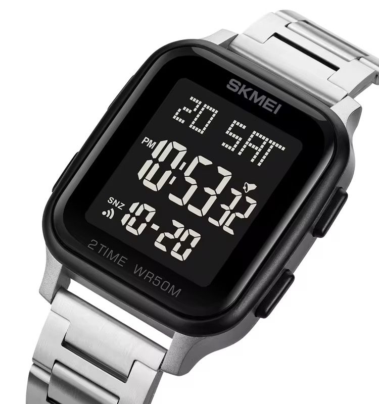 SKMEI 1859 Watches Sports Watches Analog Digital Stainless Steel Shock Led Wristwatches Relogio Masculino