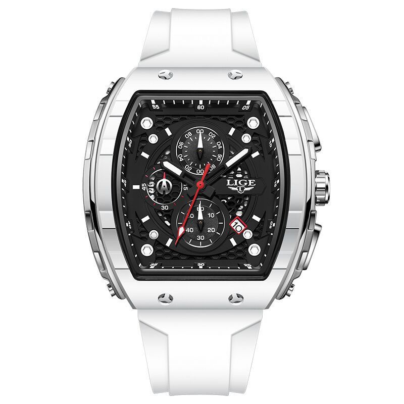 Lige Lg89148 Special Men'S Sports Quartz Watch Multifunctional Luminous Waterproof Calendar Six-Pin Business Quartz Watch