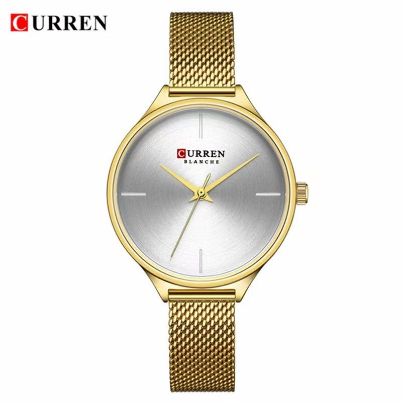 CURREN 9062 Elegant Minimalist Women's Watch Alloy Stainless Steel Mesh Strap Quartz Elegant Minimalist Women's Watch Alloy Stainless Steel Mesh Strap Quartz Glass Water Resistant Daily Fashion Casual