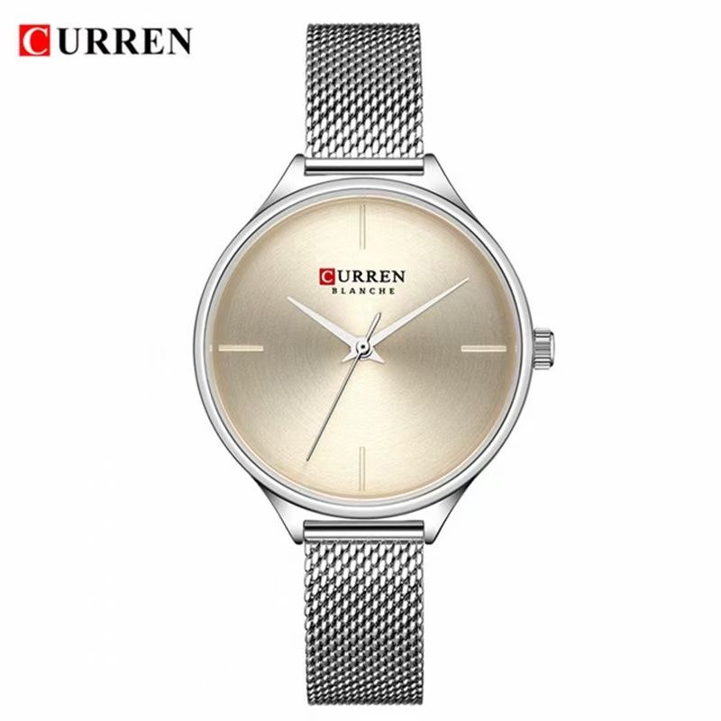 CURREN 9062 Elegant Minimalist Women's Watch Alloy Stainless Steel Mesh Strap Quartz Elegant Minimalist Women's Watch Alloy Stainless Steel Mesh Strap Quartz Glass Water Resistant Daily Fashion Casual
