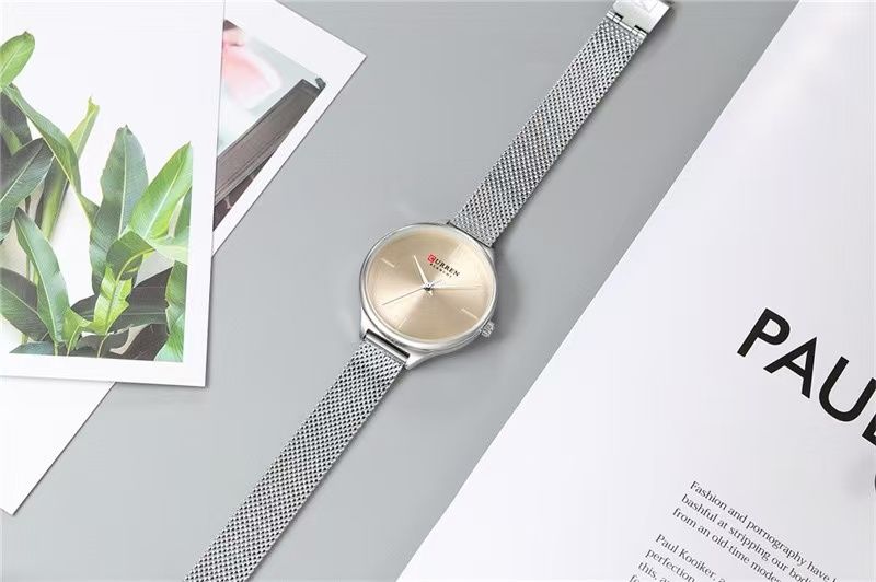 CURREN 9062 Elegant Minimalist Women's Watch Alloy Stainless Steel Mesh Strap Quartz Elegant Minimalist Women's Watch Alloy Stainless Steel Mesh Strap Quartz Glass Water Resistant Daily Fashion Casual