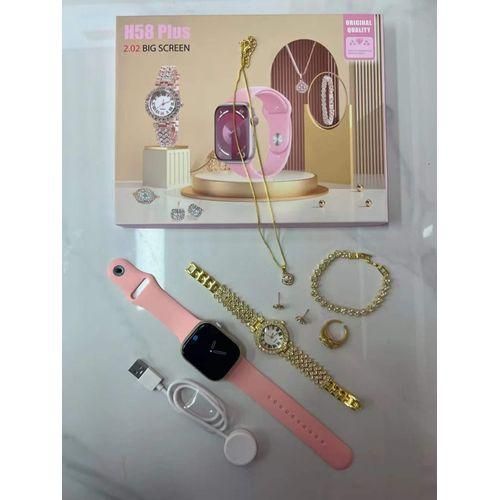 Smart Watch H58 Plus lady girl Smart Watch Suit Gift Box Packaging For Women