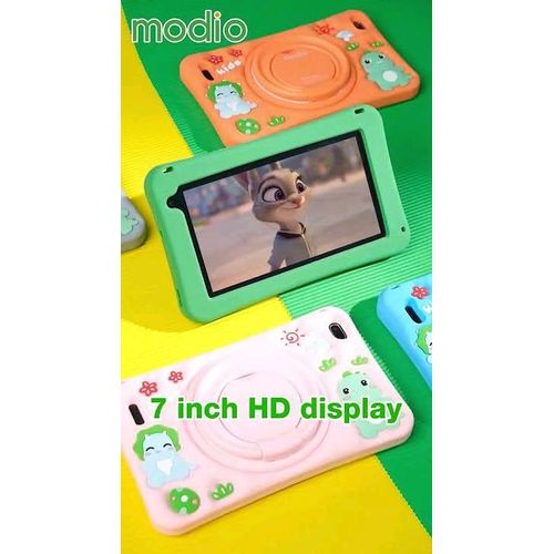 Modio Battery 4000mah 6GB/256GB Android kid's Tablet SINGLE SIM CARD SLOT