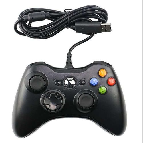 XBOX Microsoft XBOX 360 Wired Controller-black