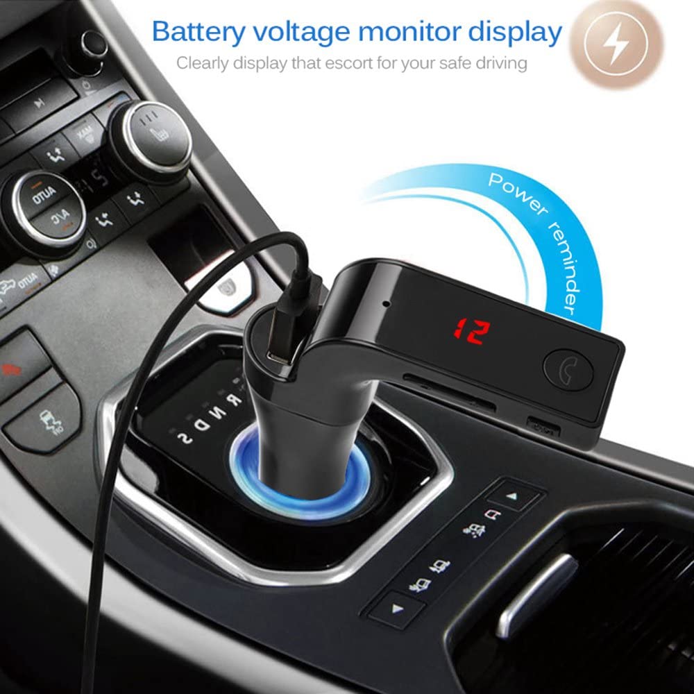 Car G7 Car Modulator Bluetooth Charger Mp3 Player - Black