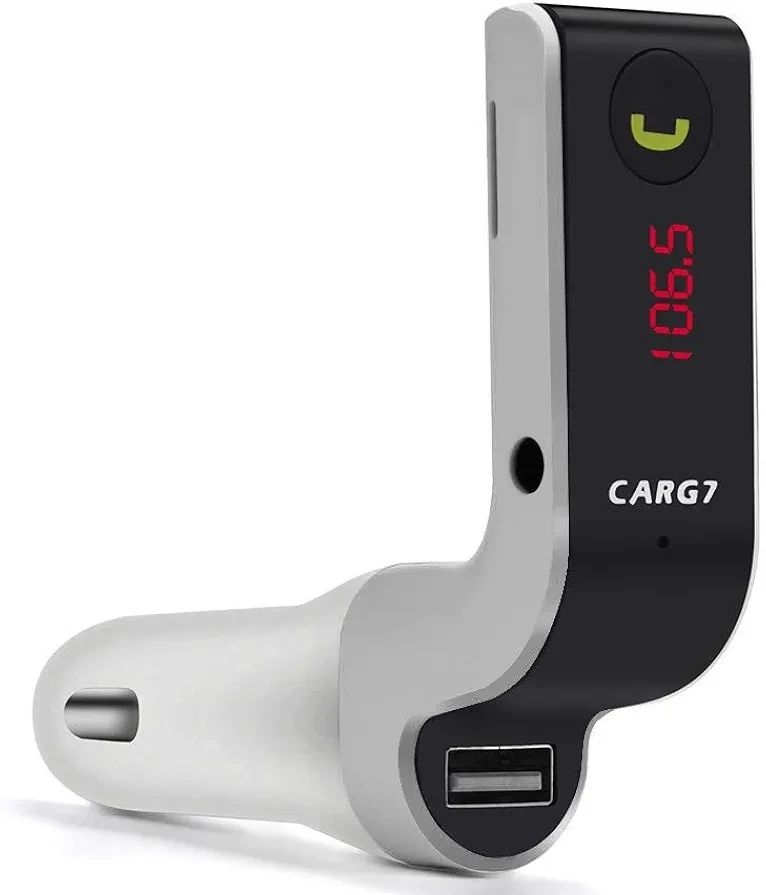 Car G7 Car Modulator Bluetooth Charger Mp3 Player - Silver