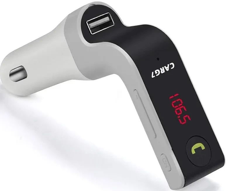 Car G7 Car Modulator Bluetooth Charger Mp3 Player - Silver