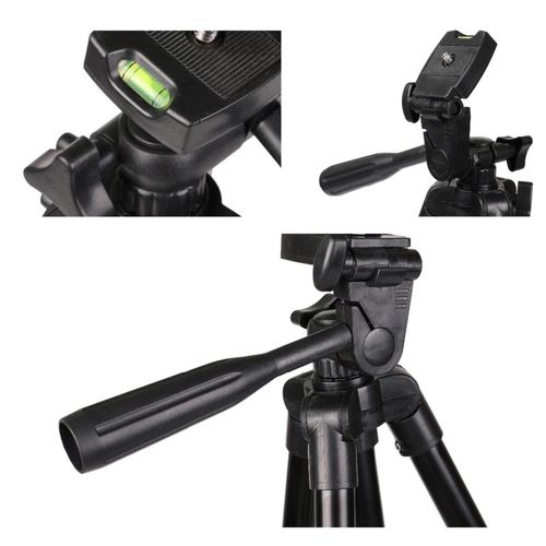Professional Portable Adjustable Tripod Stand 3120A Tripod Stand Holder for Mobile Phones & Camera