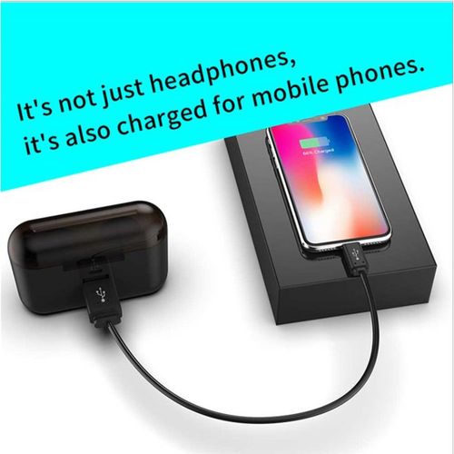 F9 Earbuds Bluetooth Earphone 2000mAh Power-banks