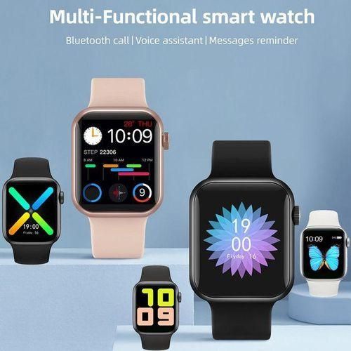 1.44 Inch Black Smart Watch T500 Men Ladies Watch For IOS Android