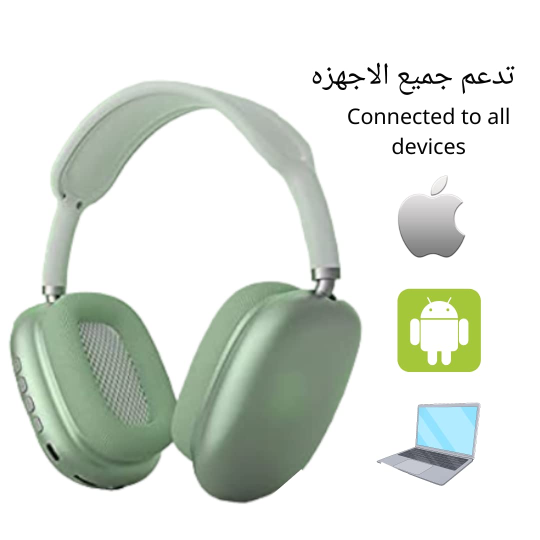 P9 Air Max Wireless Bluetooth Headphones With Microphone Noise Canceling Earbuds Gaming Headset Stereo HiFi Earphones