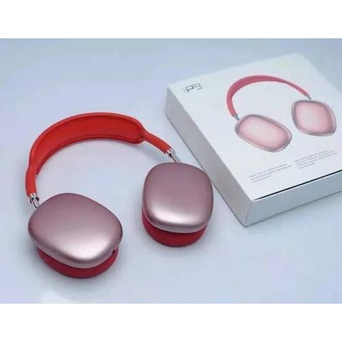 Red P9 Air Max Wireless Bluetooth Headphones With Microphone Noise Canceling Earbuds Gaming Headset Stereo HiFi Earphones