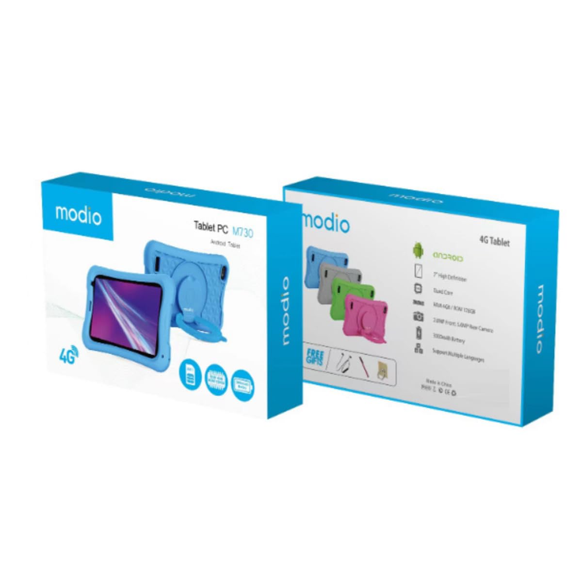Modio M796 5G Kid’s Tablet 6GB RAM 256GB ROM SIM Enabled -Wi-Fi 4000mAh Battery With Free Gifts