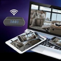 1080P HD Mini Clock Camera Wireless Secret WIFI Micro Cam IR Night View IP Alarm Camcorder Home Security Voice Video Recorder Cameras