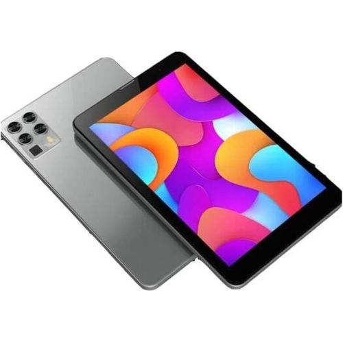 oteeto K7 Android Tablet, 7.0 Inch 8 GB RAM, 256 GB ROM, 3500 MAh Battery, Octa Core Processor, Android 13.0, 5 + 8 MP Front Camera, Grey