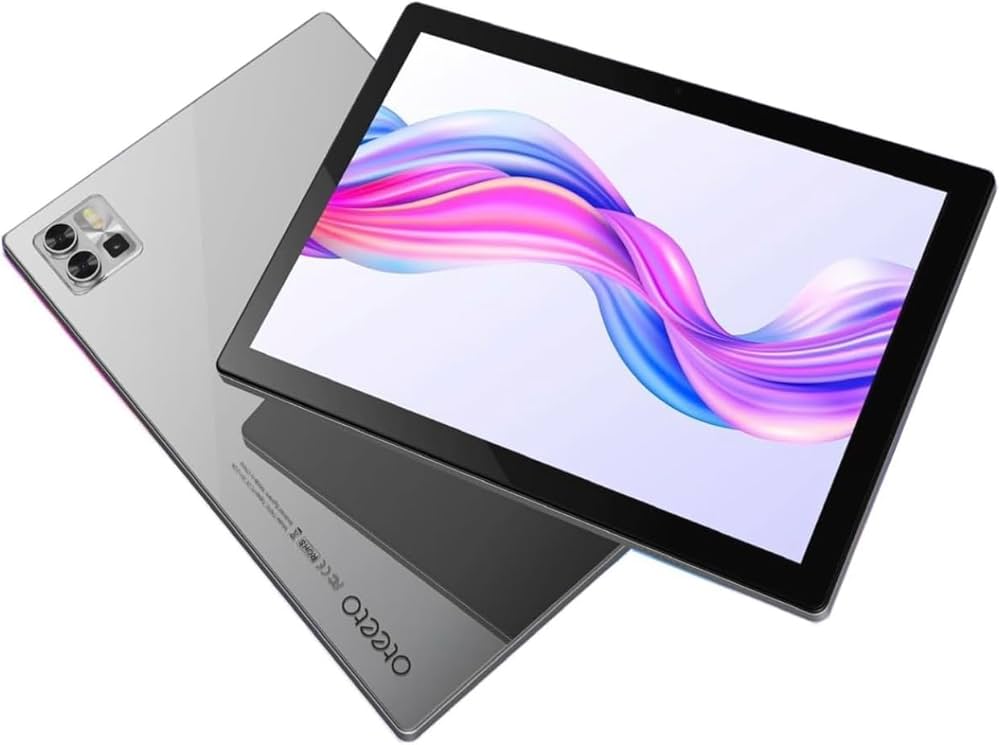 oteeto TAB 12 Pro 10.1 Inch IPS LCD/8GB RAM+Display: 10.1" 1280x800 IPS CPU: Octa Core 1.6Ghz RAM: 8GB ROM/5G Dual SIM/SD Card/6000 MAh Battery/8MP Front+13MP Rear Camera/Octa Core 1.6GHz Processor/An