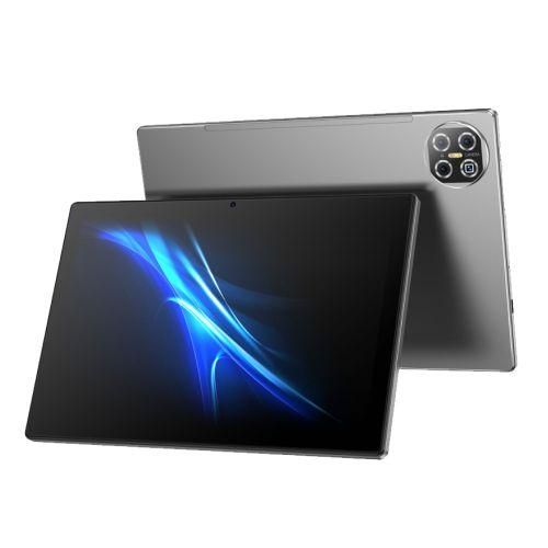 Modio M36 Tablet PC 12GB RAM 512GB ROM virtual storage 10.1 Inches In Cell, Dual Sim, Dual cameras, Wireless Keyboard and Mouse, Flip case cover-Silver