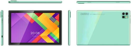 Oteeto Tab 12 Pro, 10.1" IPS Display, Octa Core 1.6Ghz Processor, 8GB RAM, 512GB ROM, Android 13, 5.0MP Front + 13.0MP Rear Camera, 5G/Wi-Fi, 6000mAh Battery, Green