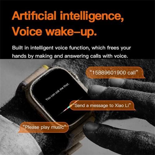 T800 Ultra Super Smart Watch Full Touch Screen Watch for iOS and Android