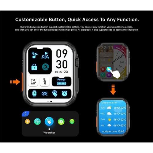 T800 Ultra Bluetooth Calling Smart Watch for iOS Android