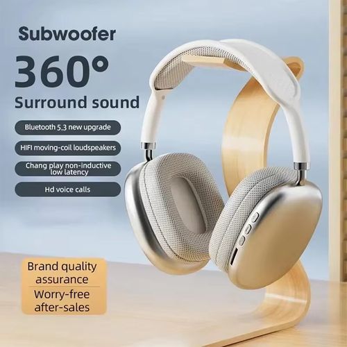 P9 Plus Max Headset Wireless Bluetooth 5.3 Outdoor Headphone Mic Noise Cancelling Stereo Sound Earphone