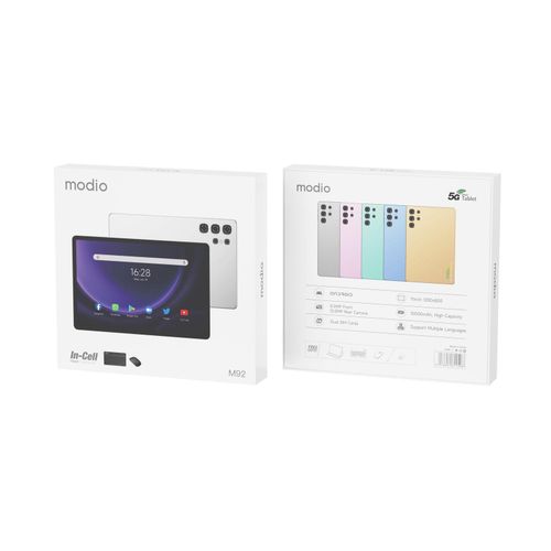 Modio M92 5G Android Tablet – 16GB RAM, 1TB ROM, 11.1" Display With Keyboard & Stylus