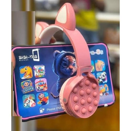 Bebe KIDS STUDY TABLET 128GB/4GB 8INCH 5000MAH FREE BT HEADSET/WITH SIMCARD SLOT